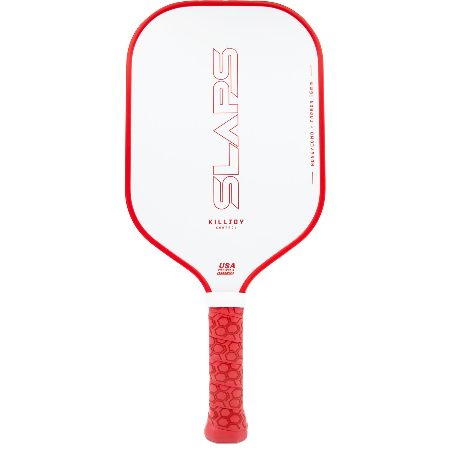 SLAPS Killjoy - Red Mist Colorway | Premium Carbon Fiber Pickleball Paddle - Slaps Pickleball