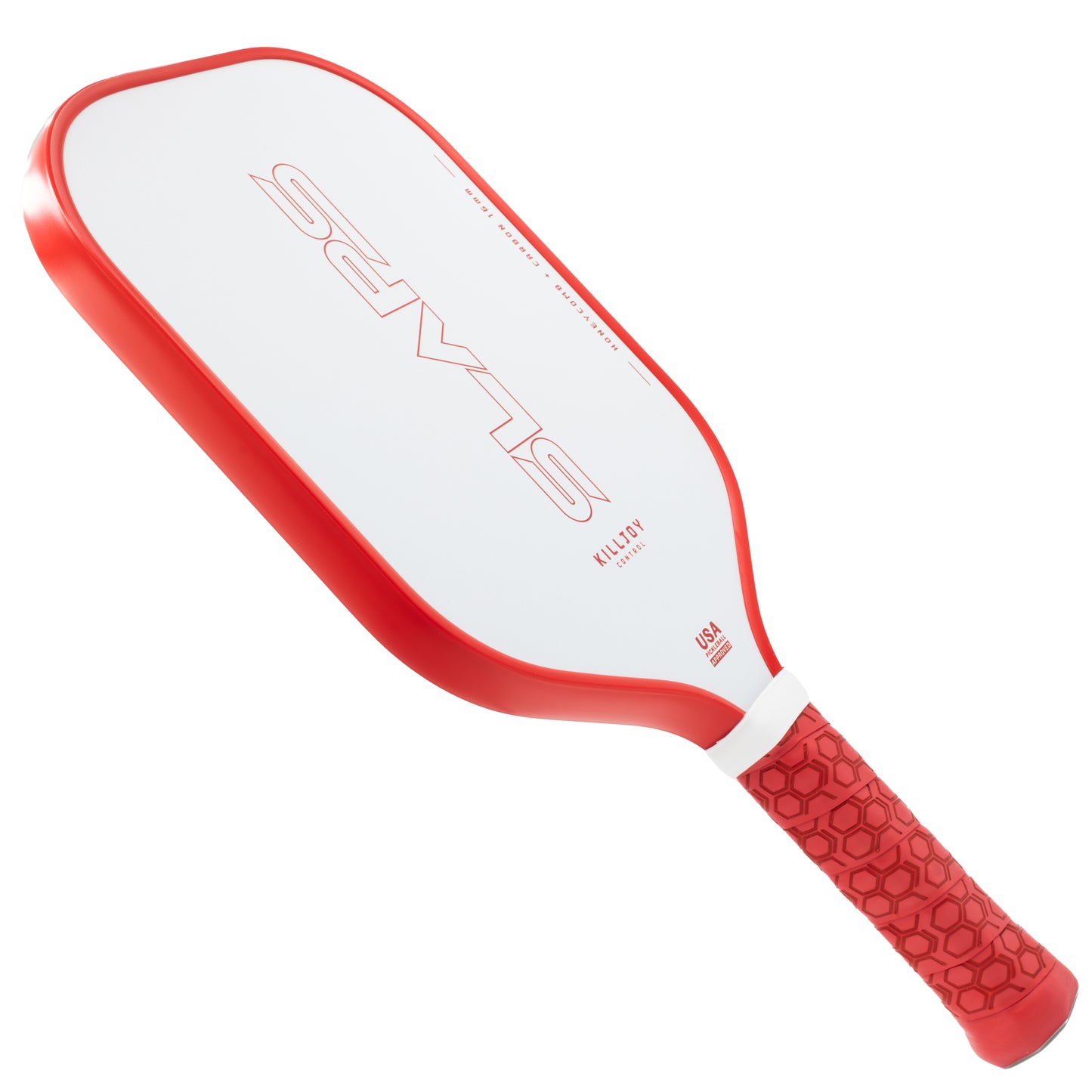 SLAPS Killjoy - Red Mist Colorway | Premium Carbon Fiber Pickleball Paddle - Slaps Pickleball