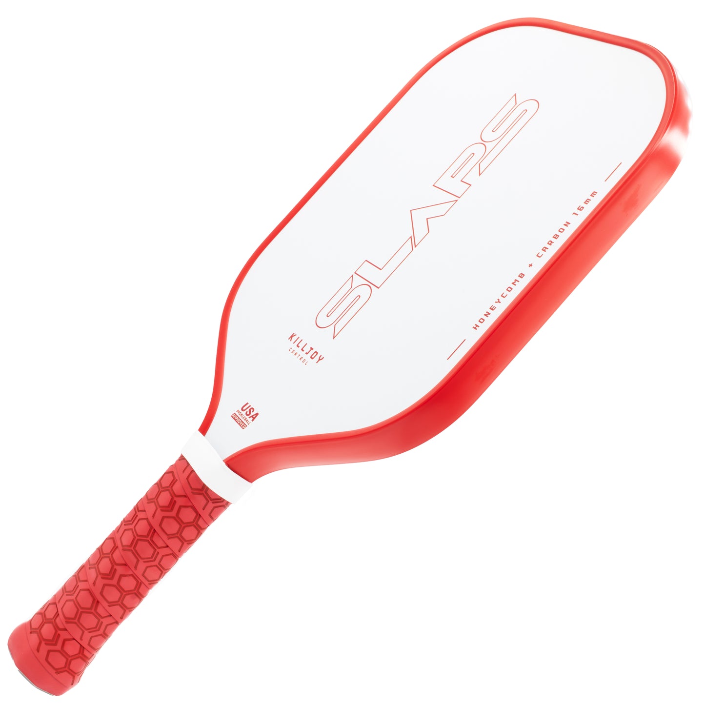 SLAPS Killjoy - Red Mist Colorway | Premium Carbon Fiber Pickleball Paddle - Slaps Pickleball