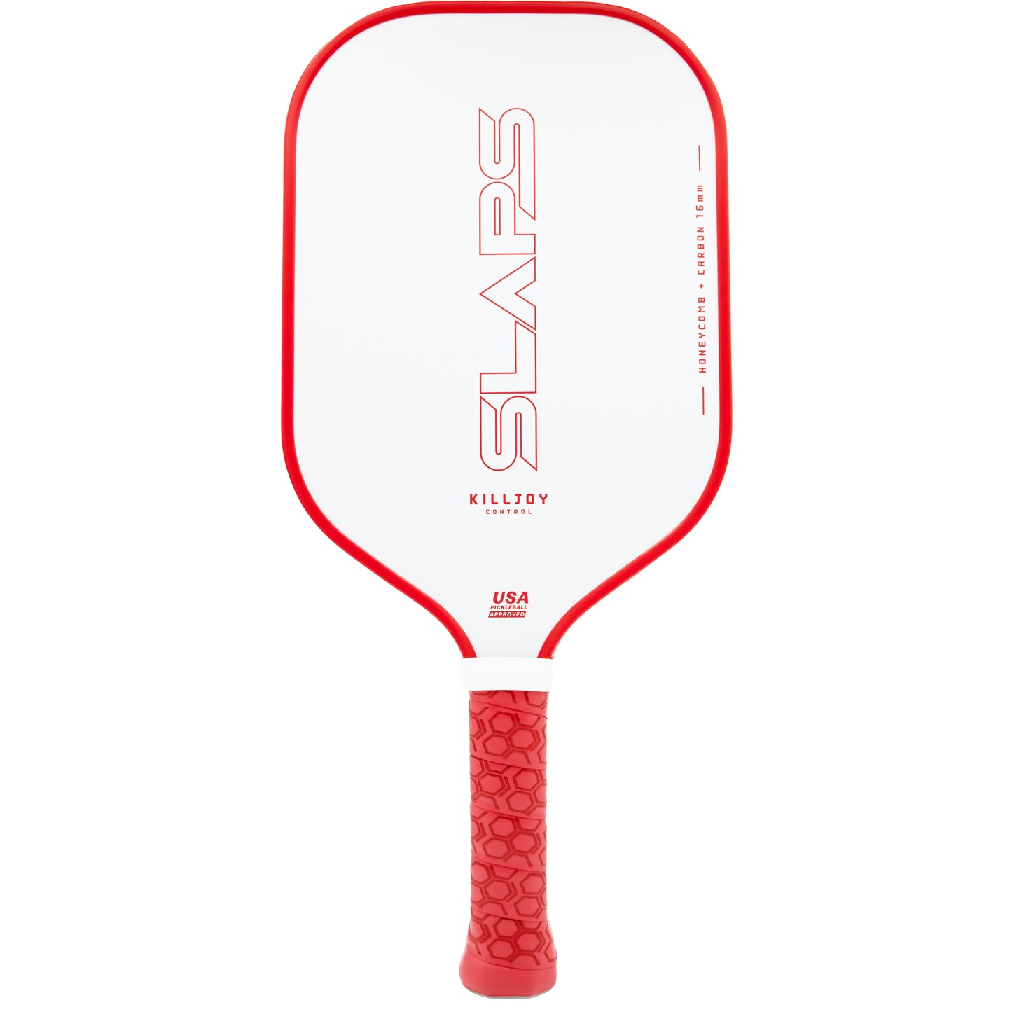 SLAPS Killjoy - Red Mist Colorway | Premium Carbon Fiber Pickleball Paddle